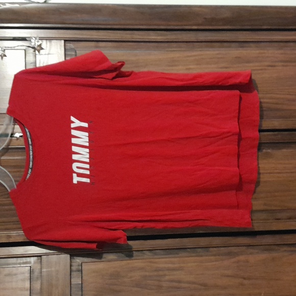 Tommy Hilfiger Tops - Tommy Hilfiger Womens 2x Red athletic sports short sleeve